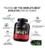 Gold Standard 100% Whey Protein Powder | Double Rich Chocolate | 4 kg - Image 3